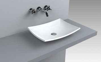 Раковина Fancy Marble Natura 500 білий глянець 0105101 фото