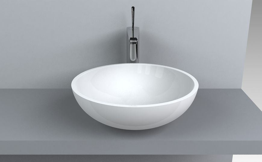 Раковина Fancy Marble Kris 420, білий глянець 11042101 фото