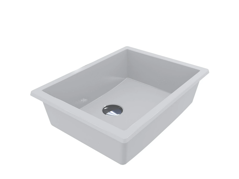 Раковина Fancy Marble Leon 505, белый глянец 12255101 фото
