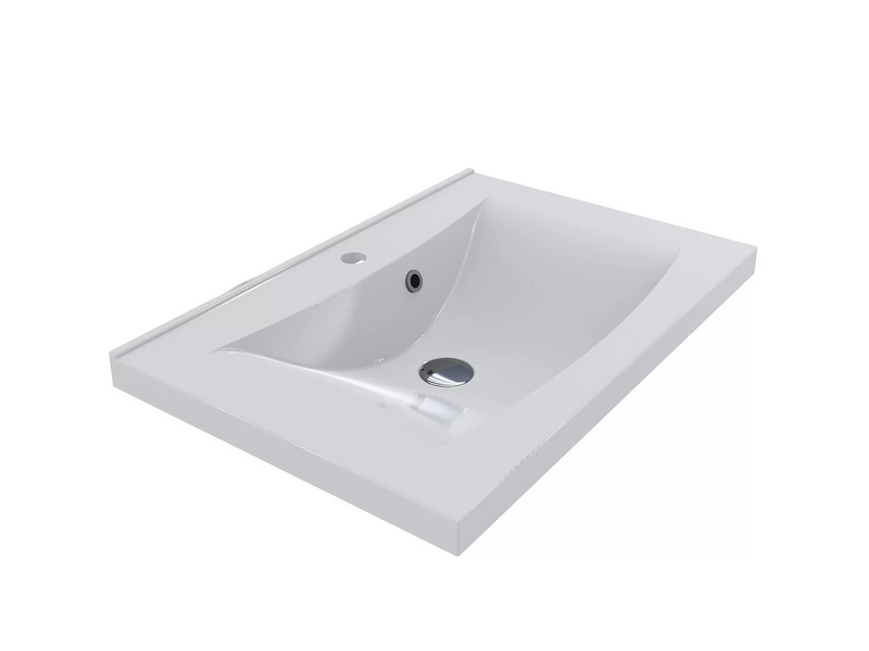 Раковина Fancy Marble Lucia 700, білий глянець 1306101 фото