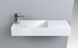 Раковина Fancy Marble Tristy 800L, белый глянец 12380201 фото 2