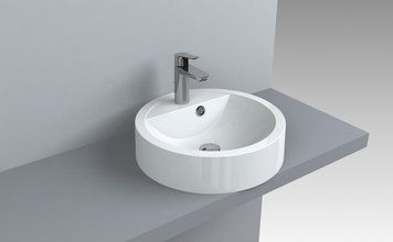 Раковина Fancy Marble Renata 430 білий глянець 0804101 фото