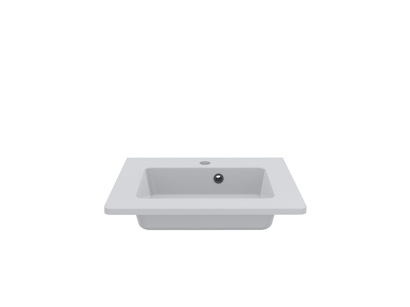 Раковина Fancy Marble Beatrice 500, белый глянец 12550101 фото
