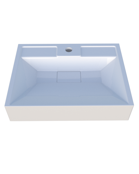 Раковина Fancy Marble Vitold 500, белый глянец 11550101 фото