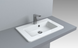 Раковина Fancy Marble Beatrice 600, белый глянец 12560101 фото 1