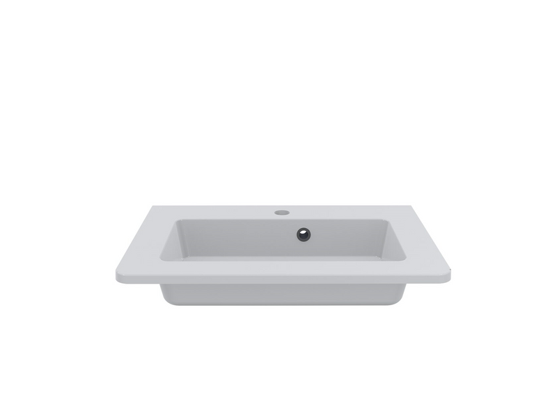 Раковина Fancy Marble Beatrice 600, белый глянец 12560101 фото