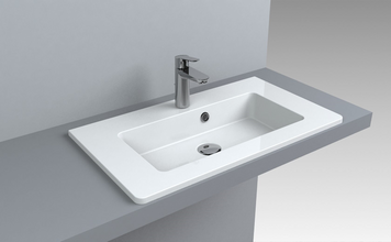 Раковина Fancy Marble Beatrice 700, білий глянець  12570101 фото