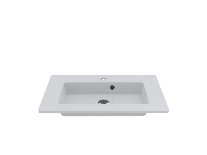Раковина Fancy Marble Beatrice 700, білий глянець  12570101 фото