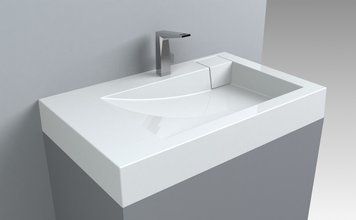 Раковина Fancy Marble Shelly 800 білий глянець 8708101 фото
