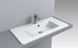 Раковина Fancy Marble Beatrice 800, белый глянец 12580101 фото 1