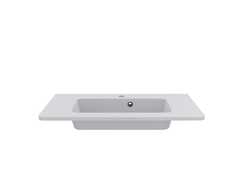 Раковина Fancy Marble Beatrice 800, белый глянец 12580101 фото