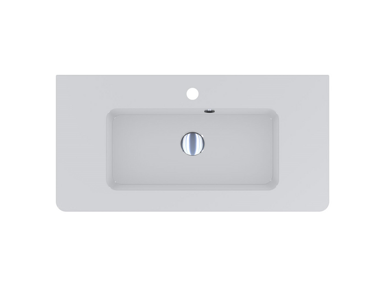 Раковина Fancy Marble Beatrice 800, белый глянец 12580101 фото