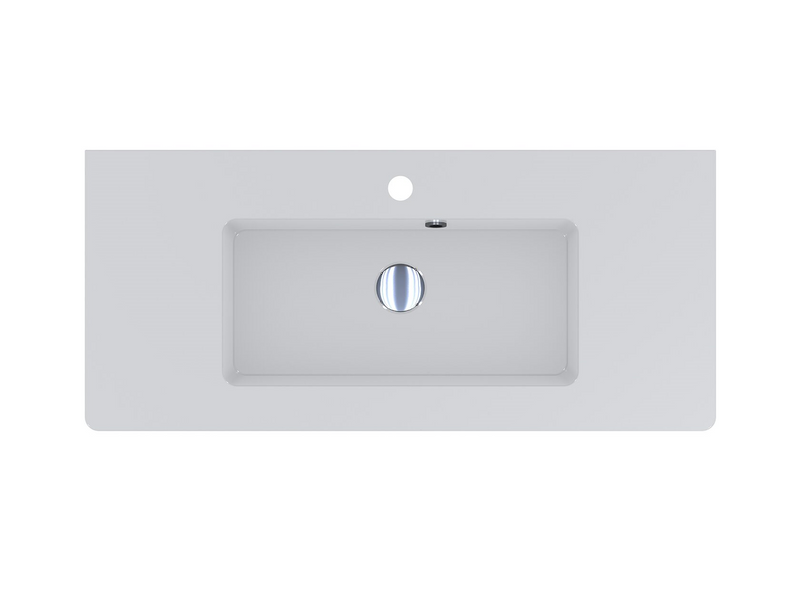 Раковина Fancy Marble Beatrice 900, белый глянец 12590101 фото