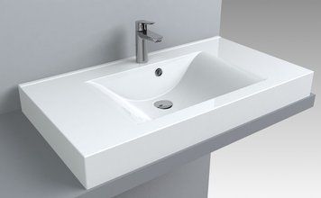 Раковина Fancy Marble Nadja 900 білий глянець 0209101 фото