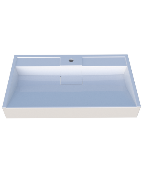 Раковина Fancy Marble Vitold 800, білий глянець 11408101 фото